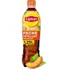 LIPTON Boisson Thé Glacé Pétillant Pêche 1,25L