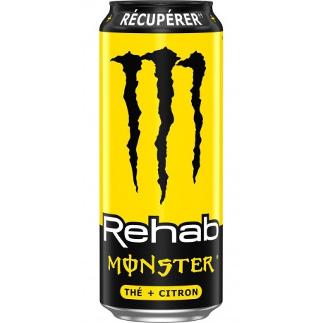 MONSTER Boisson Energisante Énergisante Rehab Thé Citron 50cL