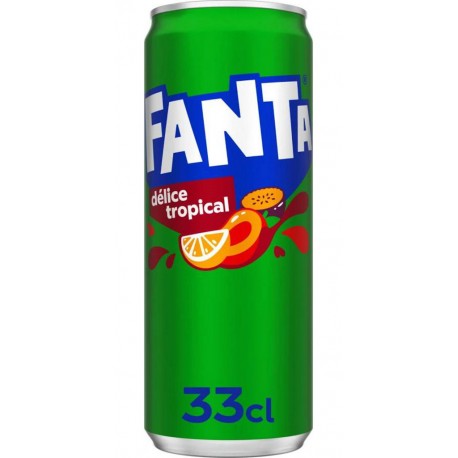 Fanta Tropical slim 33cl (pack de 12)