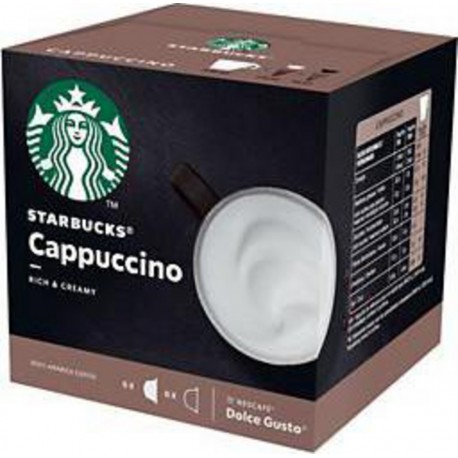 Dolce Gusto Starbucks Cappucino x6