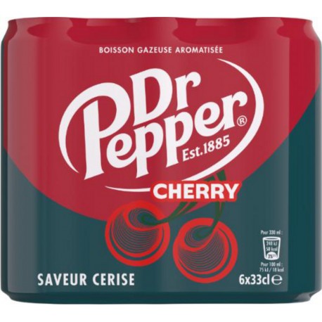 DR PEPPER Soda Saveur Cerise DR PEPPER