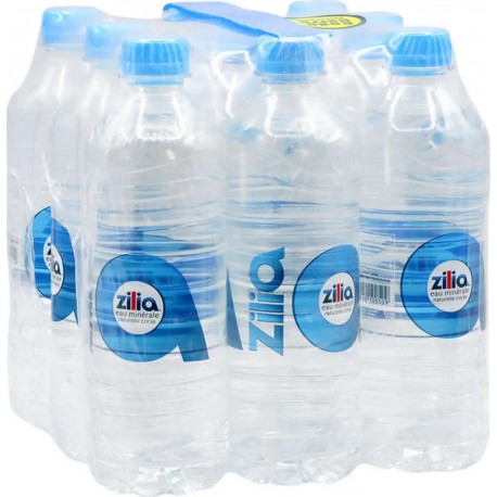 Eau minérale Zilia 50cl (pack de 9)